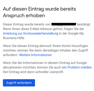 zugriff anfordern google my business mediseo.de