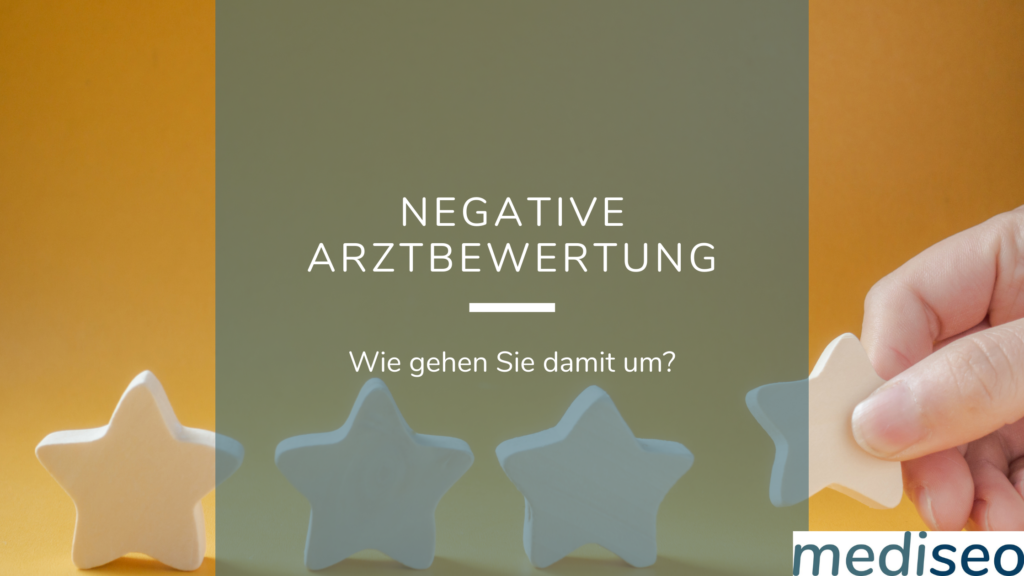 Negative Arztbewertung auf jameda: die besten Tipps zum richtigen Umgang damit